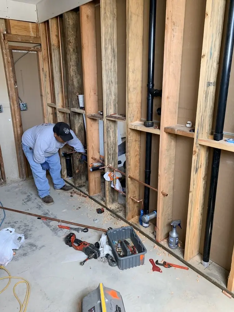 Commercial rough-in plumbing for Trenchless Sewer Repair in Villa Chase
